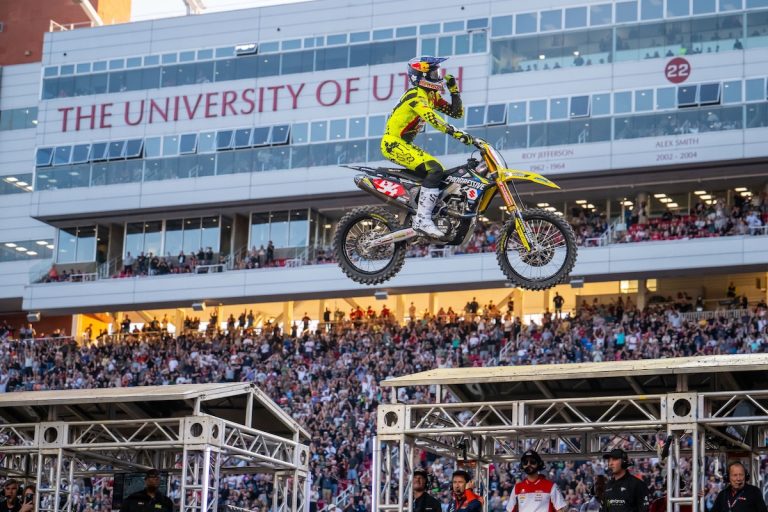Supercross: Results From Salt Lake City, UT