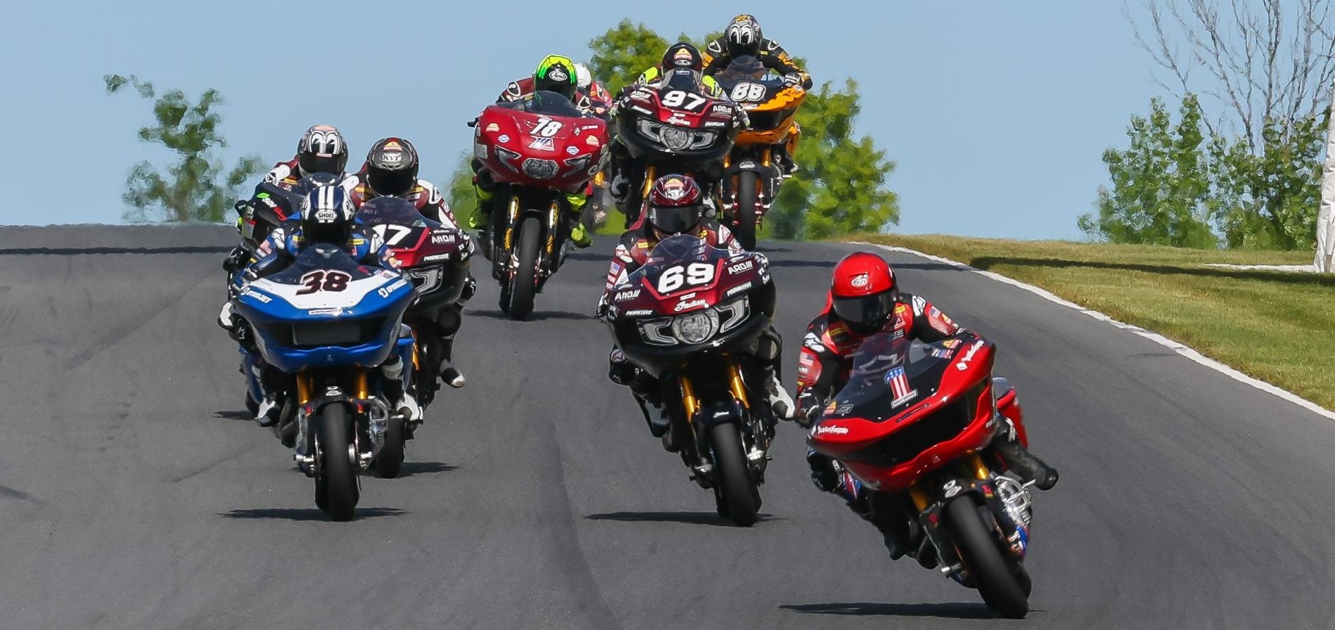 MotoAmerica: King Of The Baggers Race 2 Results From Road America BJNB6575 P