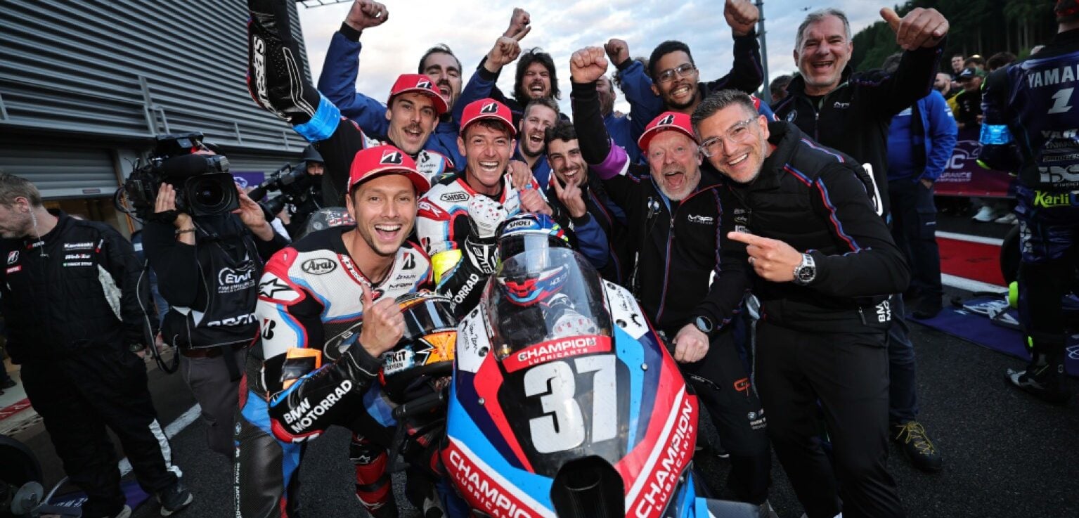 8h Of SPA: BMW Motorrad World Endurance Team Wins at Home image