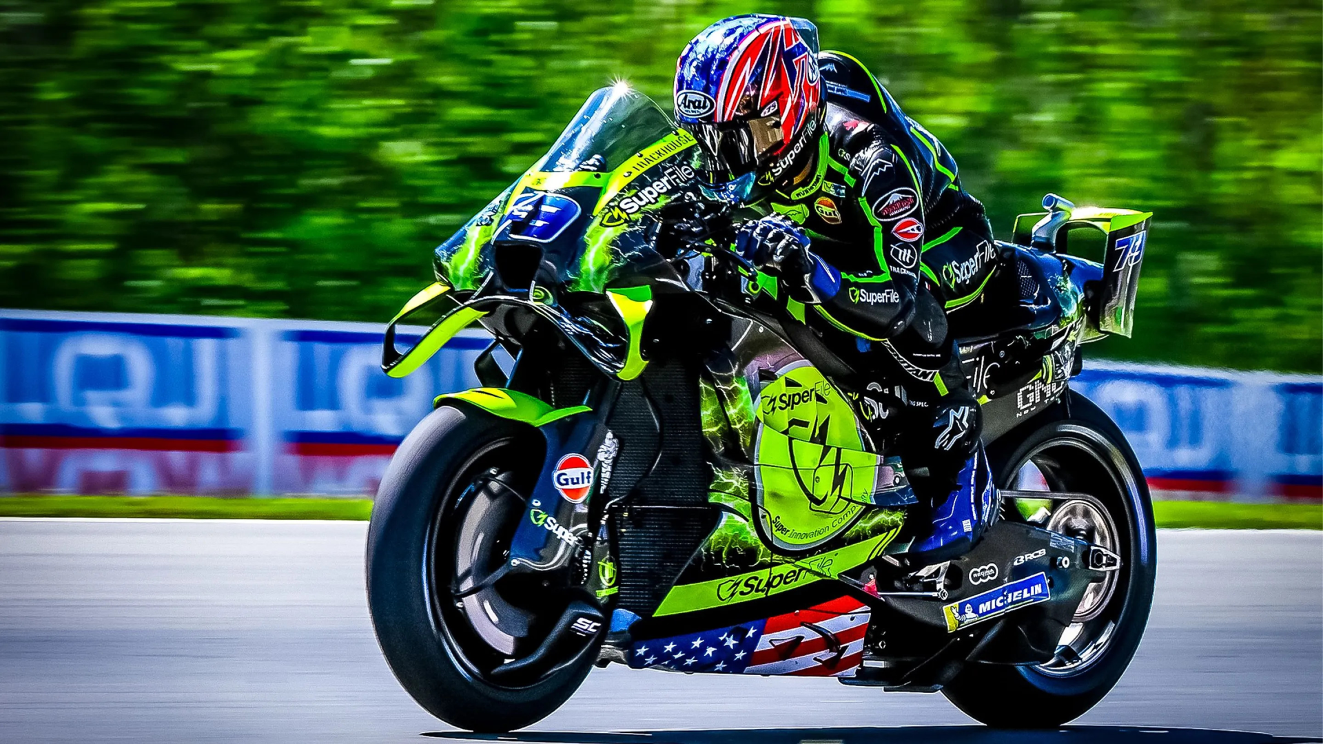 MotoGP: Ogura Cracks Lap Record At Brno image