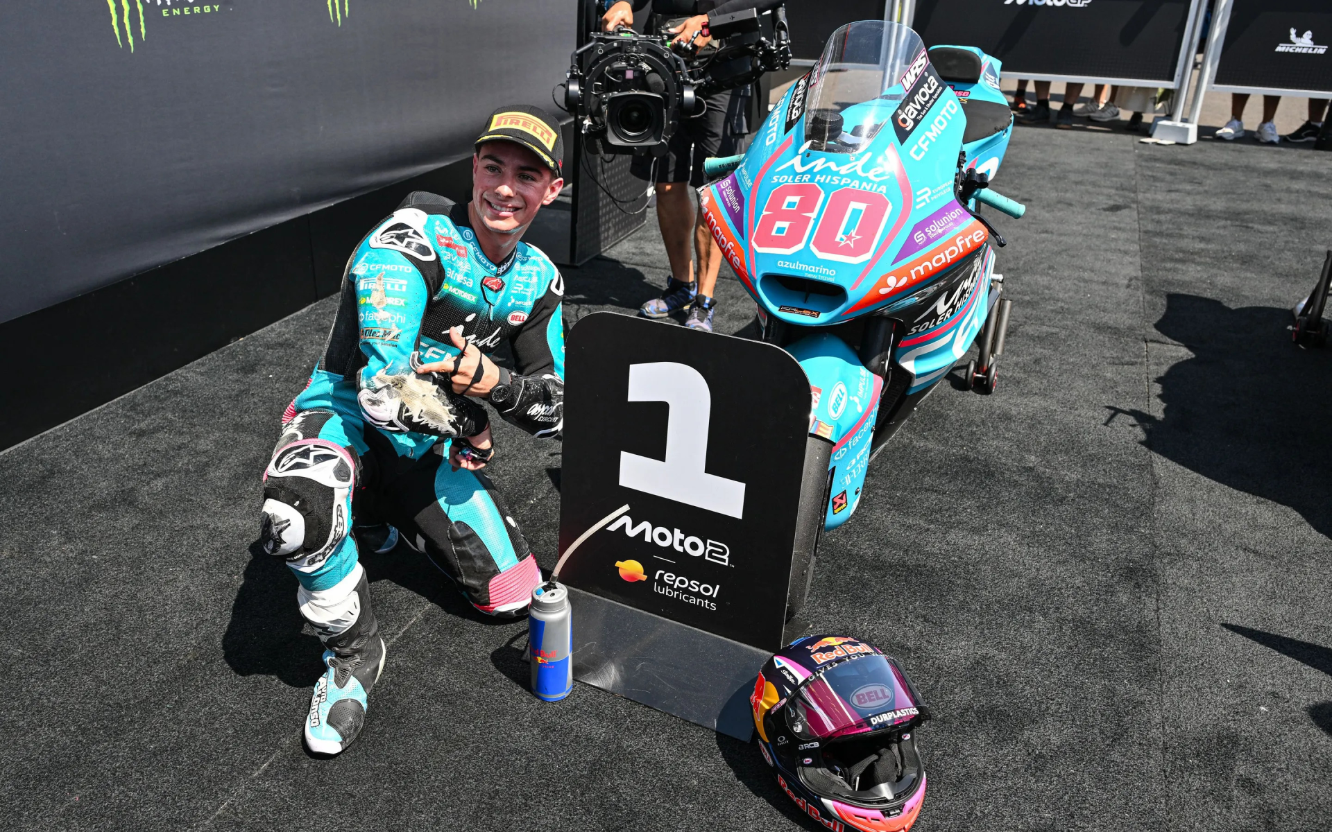 Moto2: Alonso Takes Pole Position At Brno image