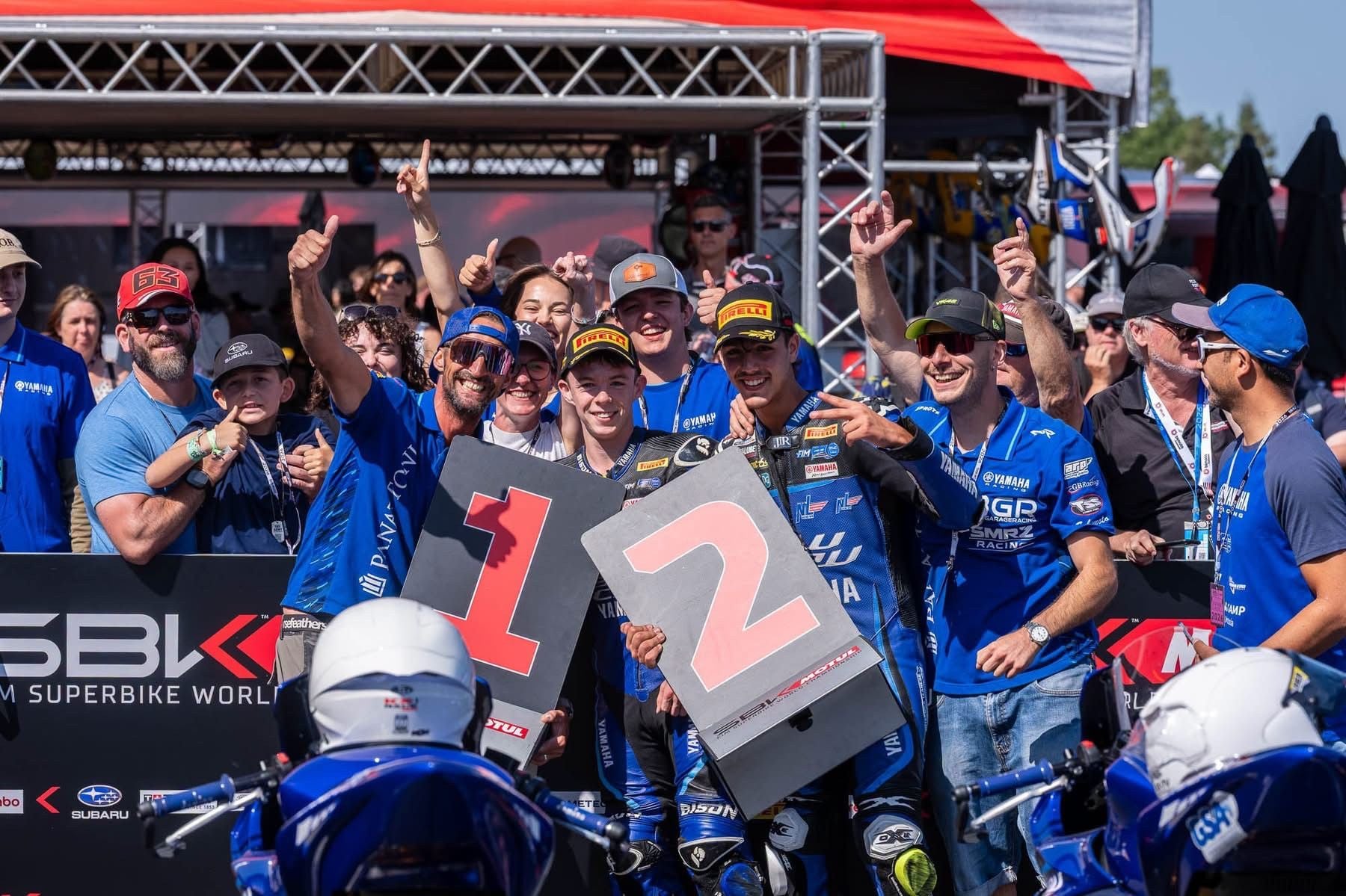 Yamaha R3 BLU CRU World Cup: Clark Won at Donington Park image