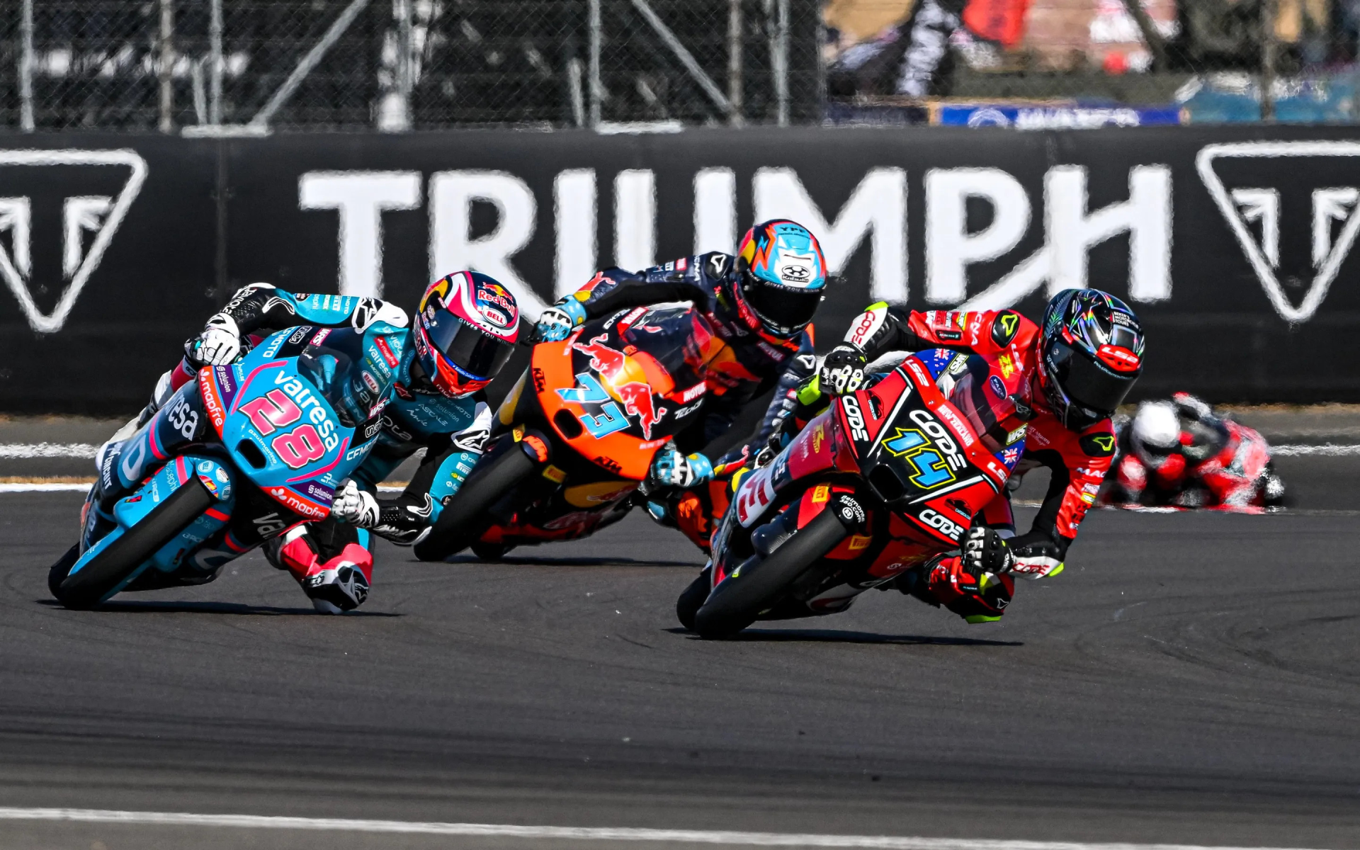 Moto3: Perrone Is Best Friday Afternoon At Silverstone image