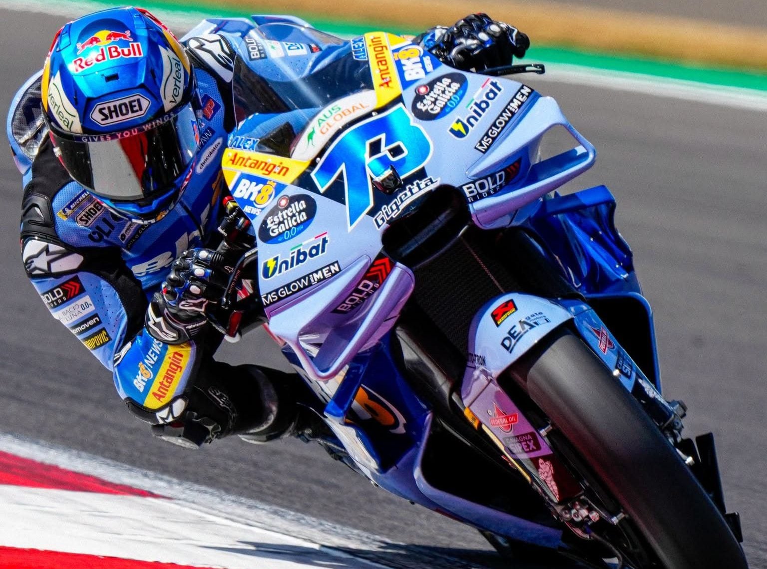 MotoGP: A. Marquez Heads FP1 at Silverstone image