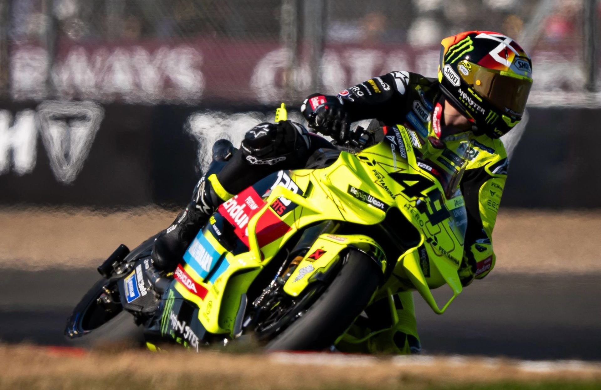 MotoGP: Di Giannantonio Is Best In Saturday Practice In England image