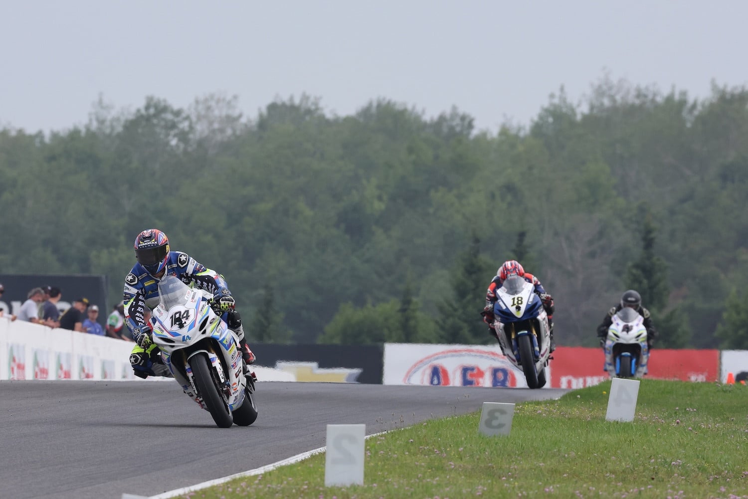 CSBK: Casas Wins Supersport; Superbike Postponed to Sunday image