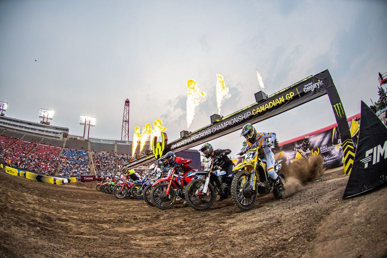 World Supercross: Webb and Anstie Win Canadian GP image