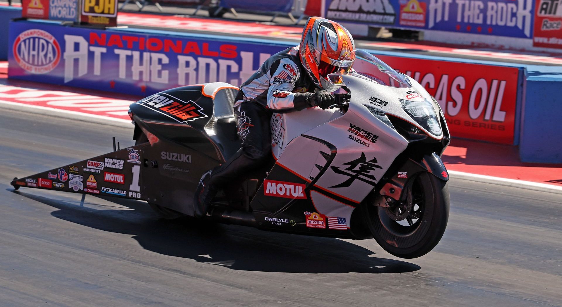 NHRA: Gadson Wins Suzuki Final at Rockingham image