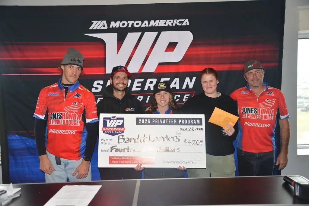 MotoAmerica: Privateer Money Awarded To Bandit Landers at NJMP