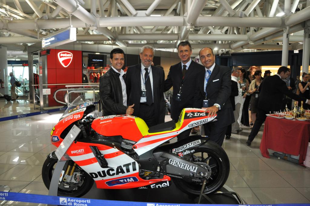 Ducati Apparel Shop Opens In Airport Terminal In Rome