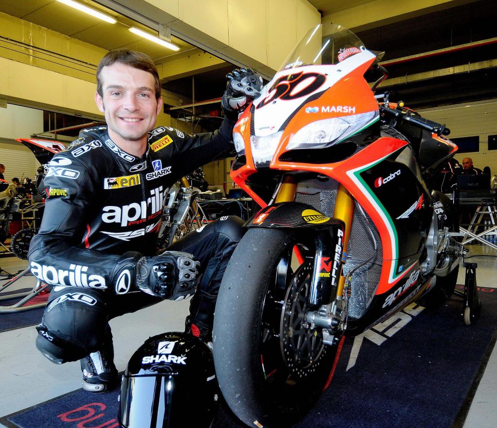 Guintoli Signs With Factory Aprilia World Superbike Team
