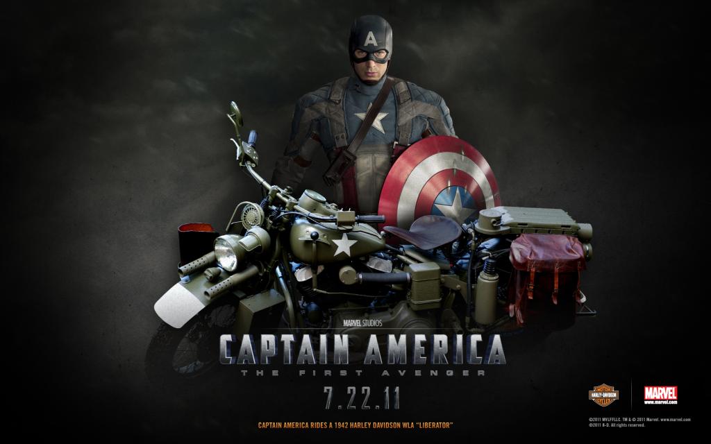 Harley-Davidson Running Contest In Conjunction With Its Role In New Captain America Movie