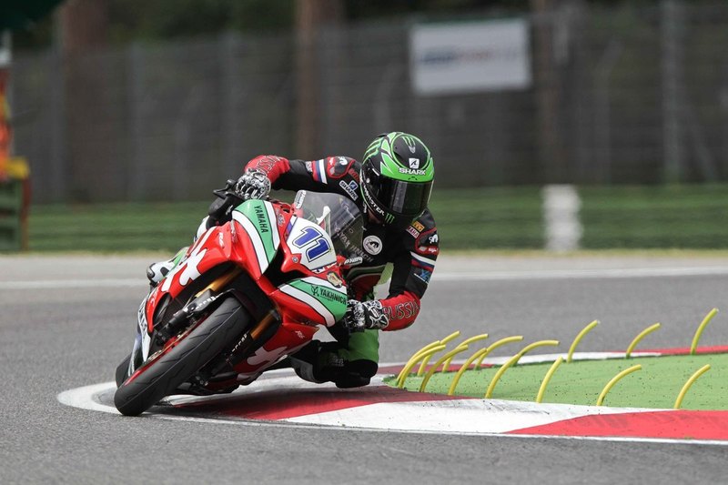 Sam Lowes On Provisional World Supersport Pole Position At Imola