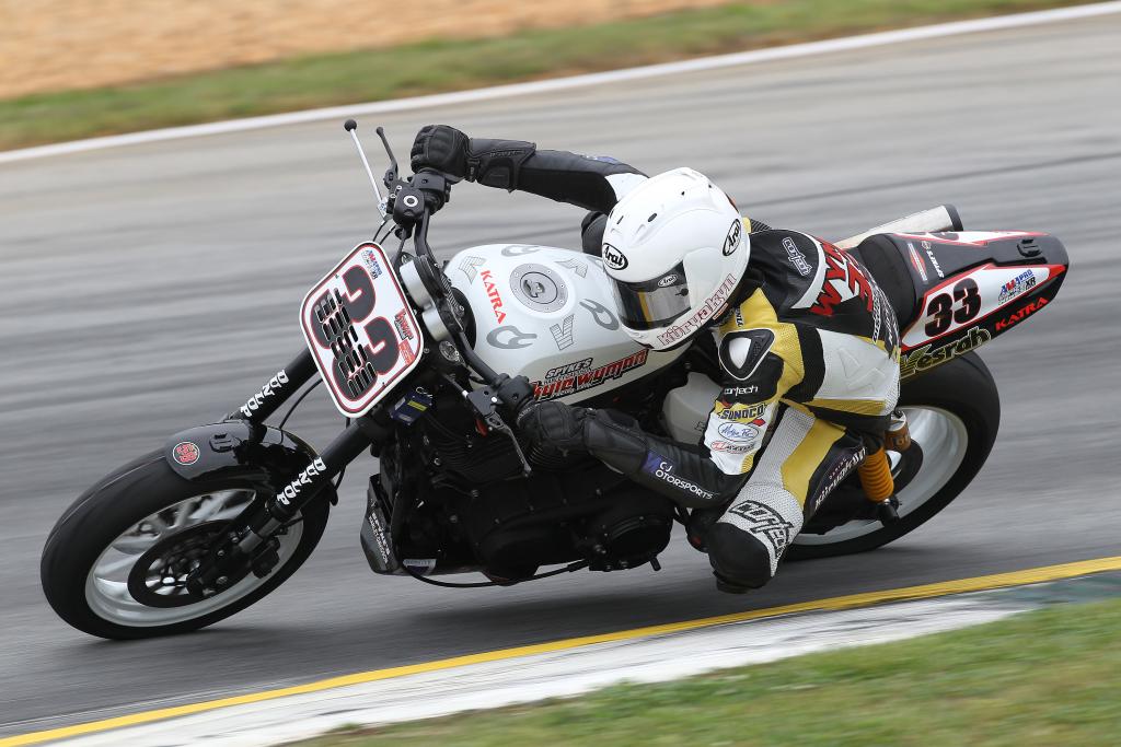 Kyle Wyman Finished Third In The AMA Pro XR1200 Race At Road Atlanta While Riding With A Broken Heel