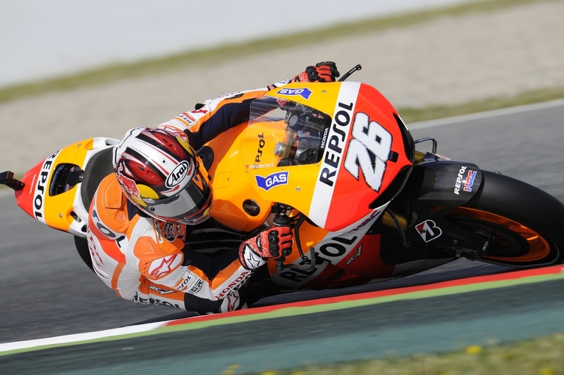 Pedrosa Takes MotoGP Pole Position With New Lap Record At Catalunya