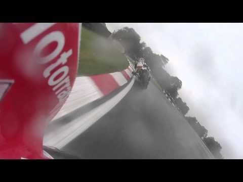 Onboard with Ryuichi Kiyonari for his race two crash