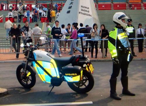 Brammo Electric Motorcycles Chosen For Hong Kong Police, Government Fleets
