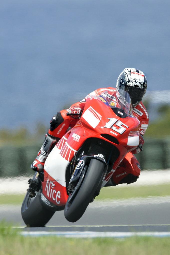 Updated Post: Gibernau And Ducati Lead Phillip Island Test Times