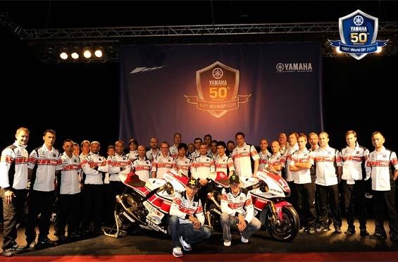 Yamaha MotoGP Team Presents Special 50th Anniversary Livery In The Netherlands