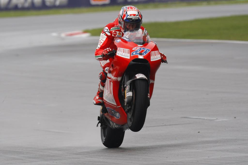 Runaway Winner In Wet Malaysian MotoGP Race