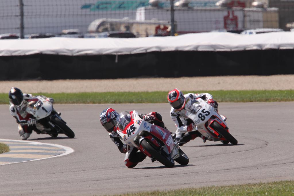 Updated: Garrett Gerloff Earns Pole Position For USGPRU Moriwaki MD250H Challenge At Indianapolis Motor Speedway