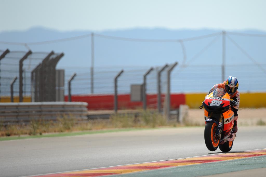 Pedrosa Under Lap Record During First Day Of MotoGP Testing At Motorland Aragon