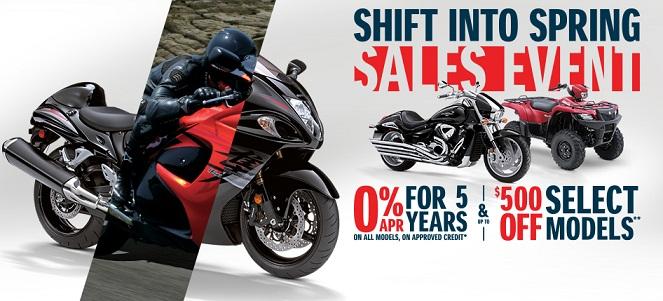American Suzuki Kicks Off Spring Sales Promotion
