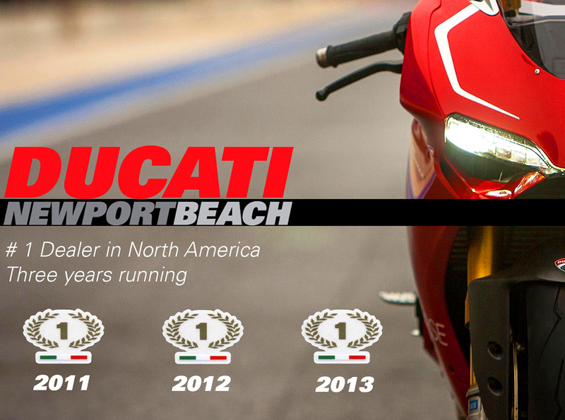 Ducati Newport Beach Receives Top Honor For Third Straight Year