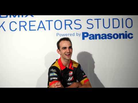 CES 2016 Panasonic 4K LUMIX Creators Studio - Joshua Day of MotoAmerica