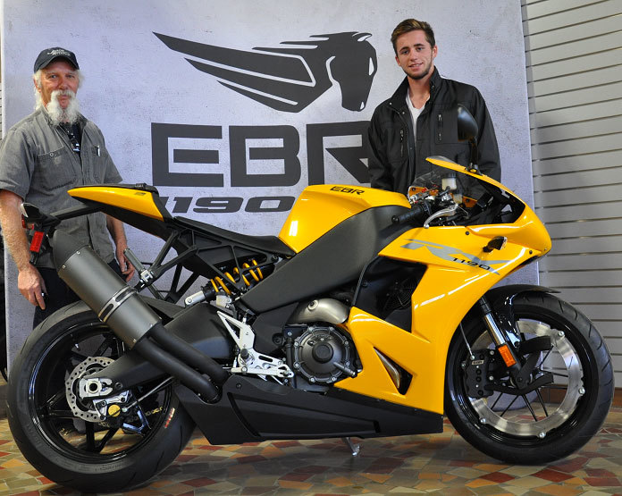 Thrashed Bike Racing To Field Flinders On Ebr 1190rx In Motoamerica Superstock 1000cc Class Roadracing World Magazine Motorcycle Riding Racing Tech News