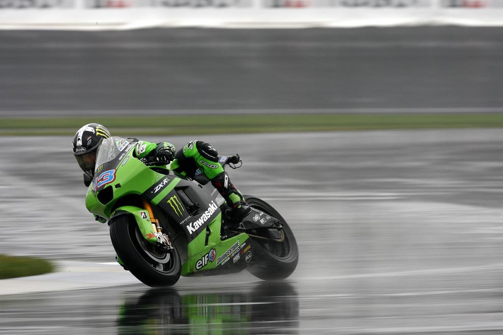 Updated Again: West Stays On Top In Wet Friday Afternoon MotoGP Practice At Indy