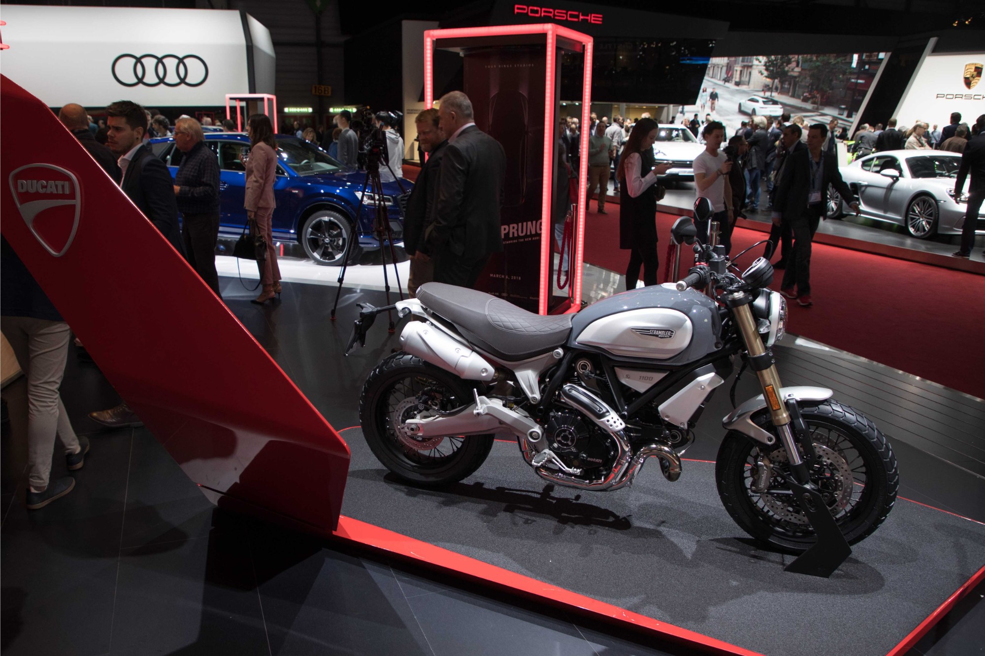 Ducati's New Scrambler 1100 To Be Displayed In Audi Area At Geneva International Motor Show