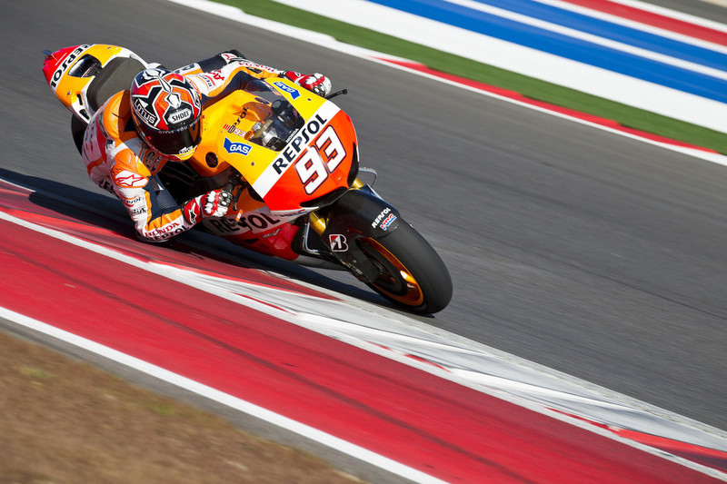 Marquez Tops First MotoGP Practice At Windy Circuit Of The Americas