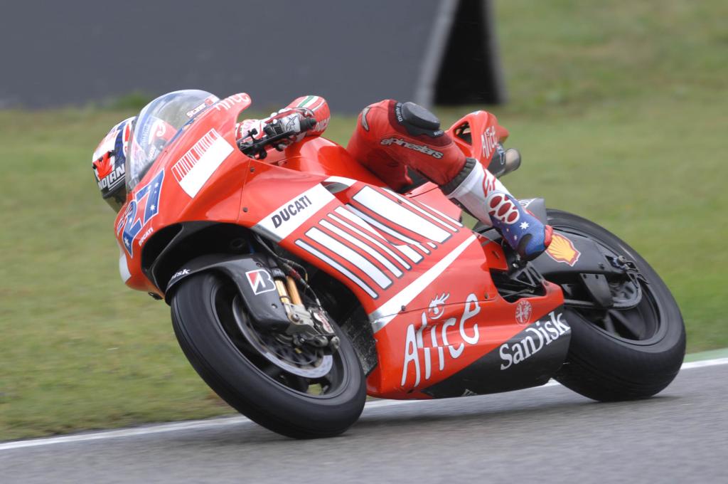 Updated: Stoner Takes MotoGP Pole Position In Wet Conditions At Mugello