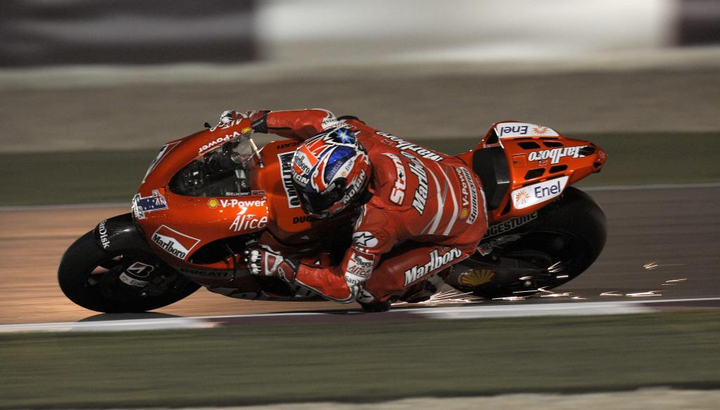 Último dÃa de pruebas en Qatar, satisfacción para los dos pilotos del Ducati Marlboro Team