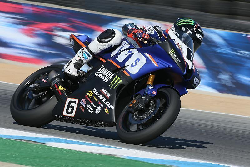 Beaubier Leads AMA Pro Daytona SportBike Practice Friday Morning At Mazda Raceway Laguna Seca