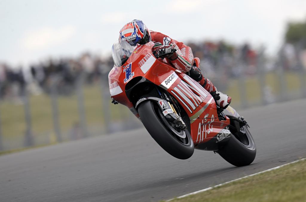 Updated: Stoner Under Race Lap Record, Spies 17th In Second MotoGP Free Practice At Donington