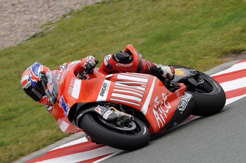 Updated: Stoner Under Last Year's Pole Time During Friday Afternoon MotoGP Practice At Sachsenring