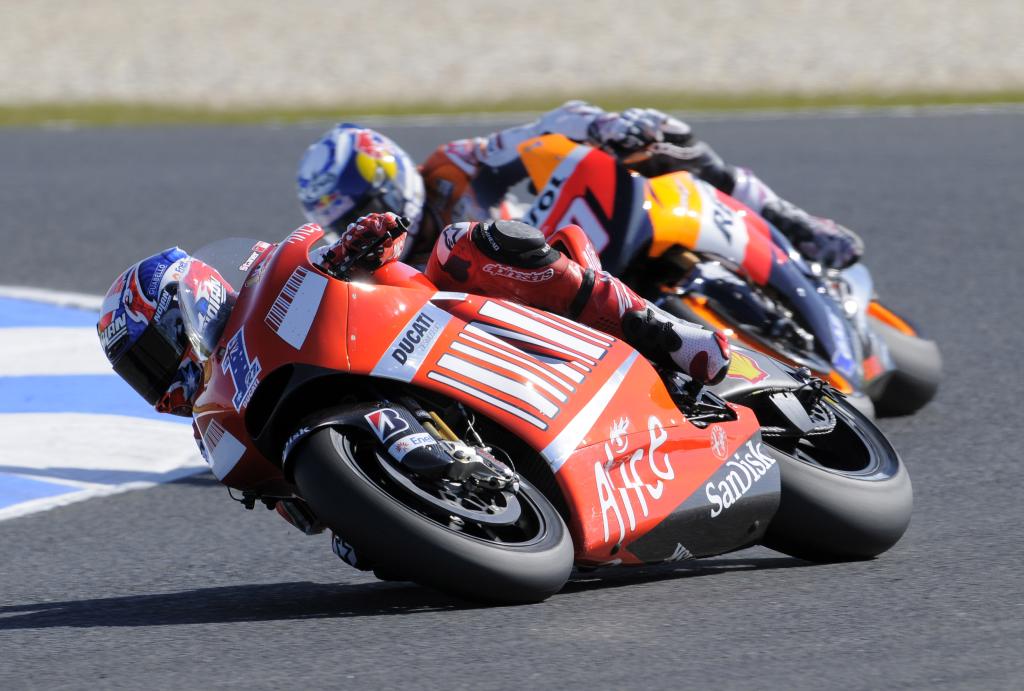 Ducati celebra sus 100 GP con la victoria de Stoner en Phillip Island