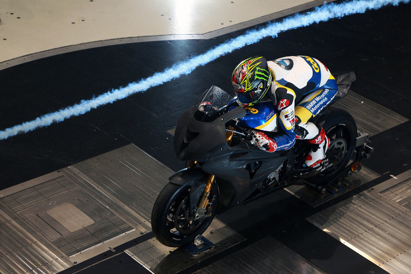 World Superbike Rider Chaz Davies Works On Aerodynamics In BMW's Wind Tunnel