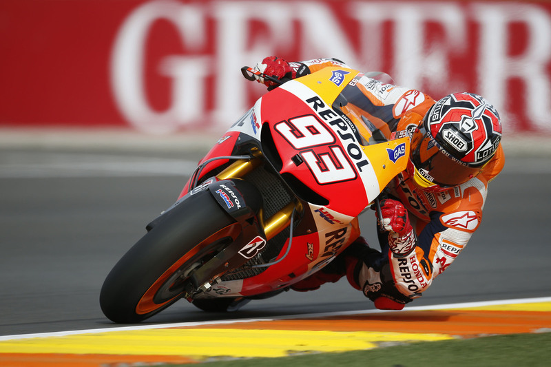 Marquez Breaks Lap Record During FP3 At Valencia