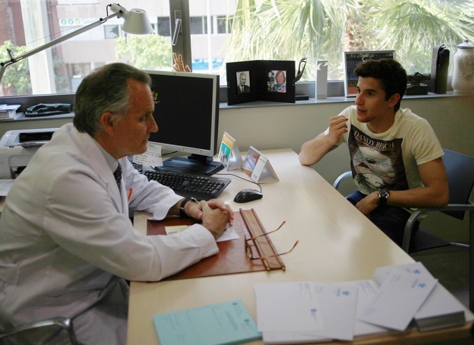 Doctors Confirm Initial Diagnosis Of Marc Marquez