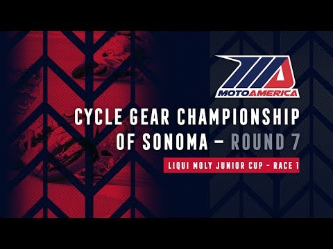 Cycle Gear Championship of Sonoma: Liqui Moly Junior Cup Race 1
