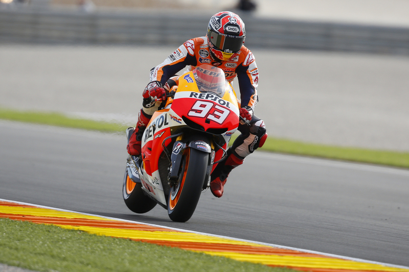 Marquez Stays On Top In MotoGP Free Practice Two At Valencia
