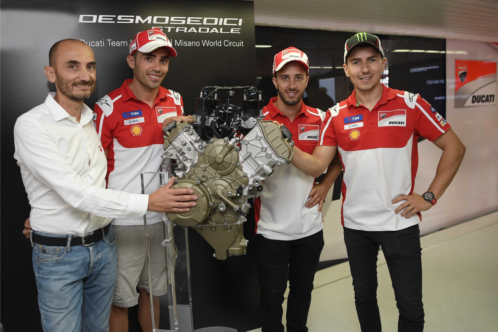 Ducati V4 Desmosedici Stradale Engine Unveiled At Misano