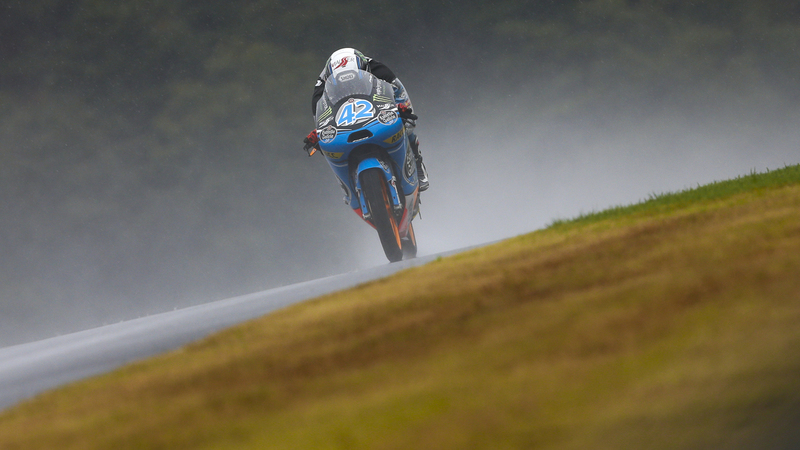 Rins Takes FIM Moto3 Pole Position In The Wet At Motegi