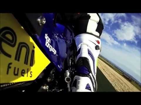 FIXI Crescent Suzuki's Jules Cluzel on a lap of Aragon