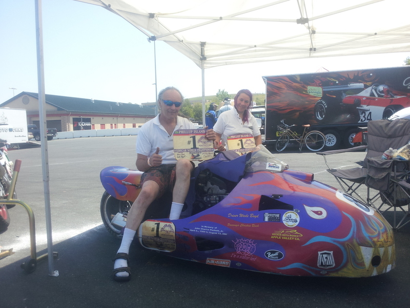 Subculture Racing Wins SRA-West Formula Sidecar Races At Sonoma Raceway