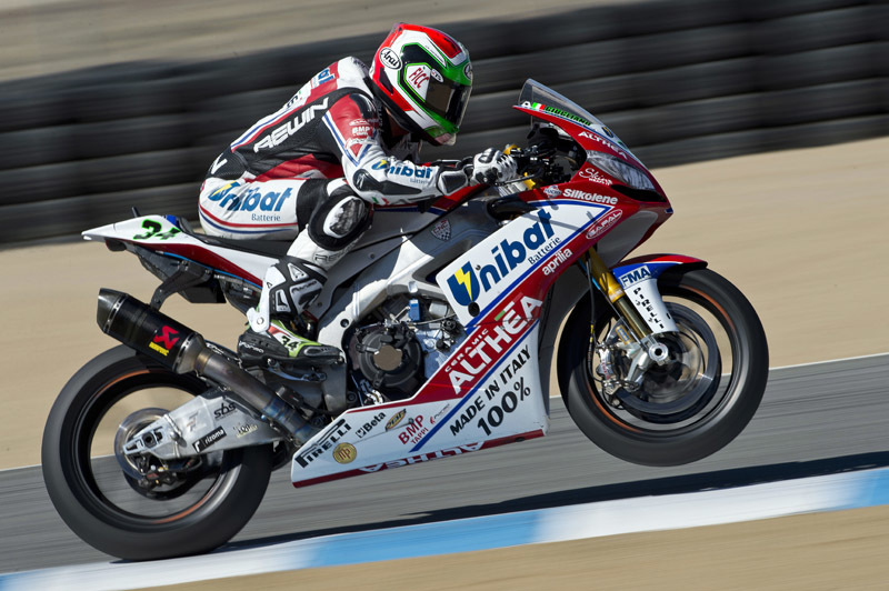 Giugliano Quickest In World Superbike Warm-Up At Mazda Raceway Laguna Seca