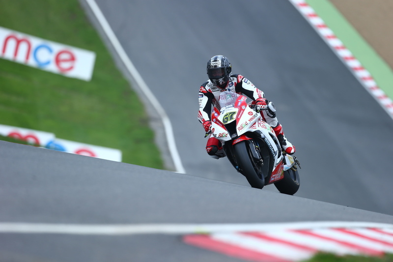 Byrne Leads MCE British Superbike Practice At Brands Hatch